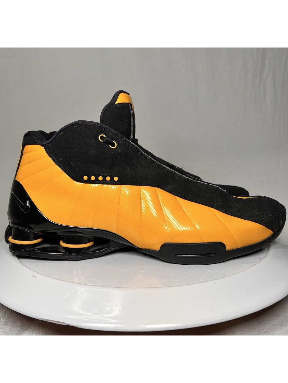 Nike Shox BB4 Black University Gold Men’s Size 14 EUC